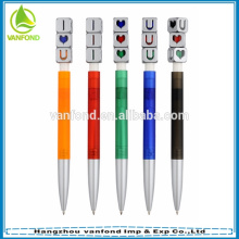 Factory direct cheapest funny promotional plastic ball point pen novelty 2015